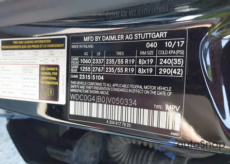 2018 Mercedes-Benz Glc 300 z USA, uszkodzony, nr VIN WDC0G4JB0JV050334